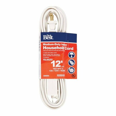 DO IT BEST Do it Cube Tap Extension Cord IN-PT2162-12X-WH